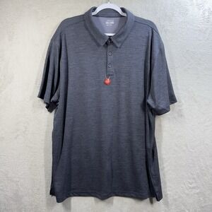 BCG Golf Polo Men's Size 3XL‎ Short Sleeve Gray New